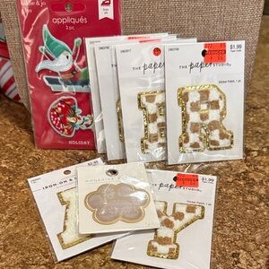 Brand new iron on Patches